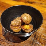 ぼうず - スパイスが効いてる、揚げたて熱々、うまうまでホクホクフライドポテト