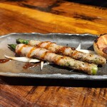 ぼうず - アスパラベーコン