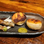 ぼうず - 焼き小籠包、柚子こしょうトッピング