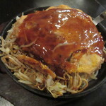フタゴ亭 - 【広島風お好み焼き　１１００円】