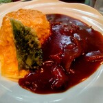 アルペンローゼ - .....緑色のは山葵の葉の揚げたの.....