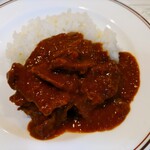 アルペンローゼ - .....８ｍｍほどに分厚くスライスされた牛肉.....