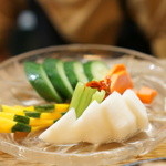 かぶと - お新香