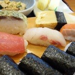 Sennari Zushi - サンマの締め寿司は珍しかった