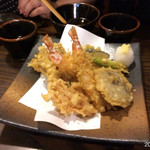 天ぷらの盛り合わせ