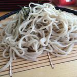 海鮮丼セットの蕎麦