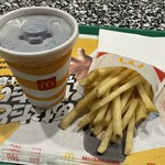 マクドナルド - 料理写真:コカ・コーラゼロとマックフライポテト