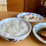 公楽食堂 - 米もパサパサだけど