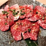 焼肉牛星 西大島店 - 国産カルビ焼肉2人前