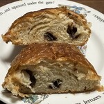 THE CITY BAKERY - チョコレートクロワッサンの断面