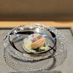 筵 - ○地蛸と無花果の味噌ビネグレットソース様