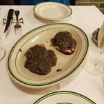 バンデルオーラ - 牛レバーのクロスティーニ