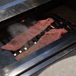 #ヒロキヤ六本木 - 厳選和牛-盛り合わせ-（タン、ハツ、本日の赤身2種）