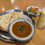 ルナ - Bセット(マトンカレー)チーズナン変更