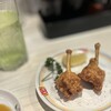 餃子の王将 - チューリップの隣りにパセリも咲いてまつ♪