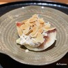 竹ざき - 無花果の白和えにアーモンドスライス