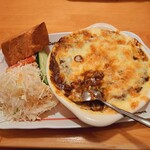 コメダ珈琲店 - 料理写真:夜コメチーズカリーグラタン(1140円)