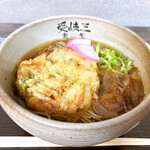 愛岐三食堂 - かき揚げそば