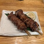 鳥益 - かしら、タン（豚）　塩