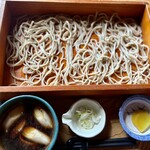 あだち - 料理写真:鴨南板そば