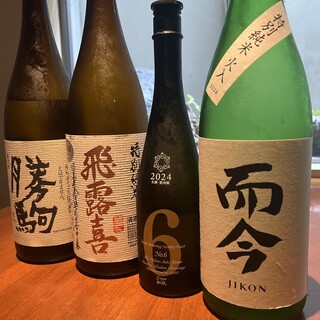 料理に合う日本酒や焼酎の数々