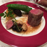 北島亭 - 子羊の岩塩包み焼き