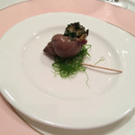 北島亭 - ツブ貝のマリネ　ヴィネグレットソース