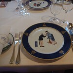 横濱元町 霧笛楼 - お皿が港町横浜らしい♪