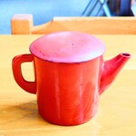 やぶ善 - 途中で提供してくれる、熱々の"蕎麦湯"。