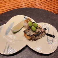 他力野割烹 - タチウオと新銀杏