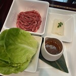 叙々苑 游玄亭 京都 - ユッケ