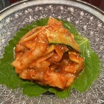 叙々苑 游玄亭 京都 - いかキムチ