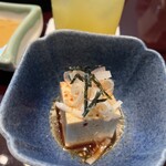 叙々苑 游玄亭 京都 - お通し(冷奴)