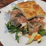 Studioすてら - プロシュートとルッコラ パルミジャーノ・レッジャーノのサンド