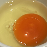 手打ちうどん 上を向いて - 濃厚たまご