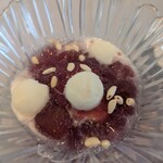 アル・ケッチァーノ  - ブドウとミルクのアイス