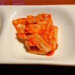 야키니쿠・내장구이・요우간야키 이치。 - 最初のキムチ