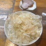 極汁美麺 umami - わさび飯（150円）