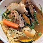イエロースパイス - 野菜がゴロゴロ