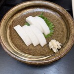 蕎麦屋 山都 - 板わさ
