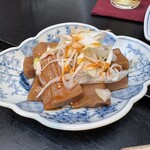 蕎麦屋 山都 - 極太メンマ