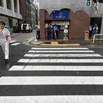 十割蕎麦 韃靼 穂のか - 何故か宇宙人の立つ店頭