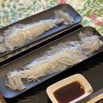 いかマルシェ スサノモノミトコ館 - イカ刺し2人前