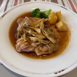 桃花水 - ★本日のランチ（若どりのポワレ舞茸ソース・1000円税込）★