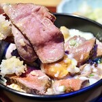 げんき食堂 WAKU家 - ローストビーフ大盛