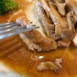 桃花水 - ★本日のランチ（若どりのポワレ舞茸ソース・1000円税込）★