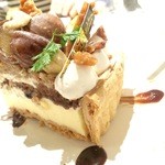 ラ・メゾン アンソレイユターブル ルミネ新宿店 - 和栗のモンブランタルト