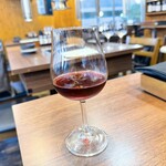 炭焼きジンギスカン いし田 - サービスで頂いたおたる醸造の赤ワイン