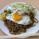 焼きそば　さいとう - 料理写真:特大　トッピング　玉子　肉　チーズ