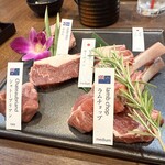 炭焼きジンギスカン いし田 - 北海道羊と厳選輸入羊のミニコース 5品7700円
      （写真は2人前）